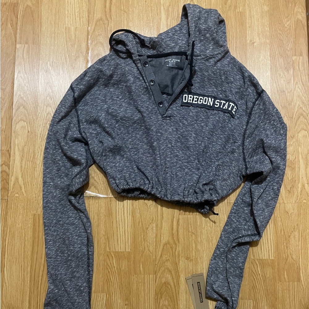 Oregon State cropped hoodie